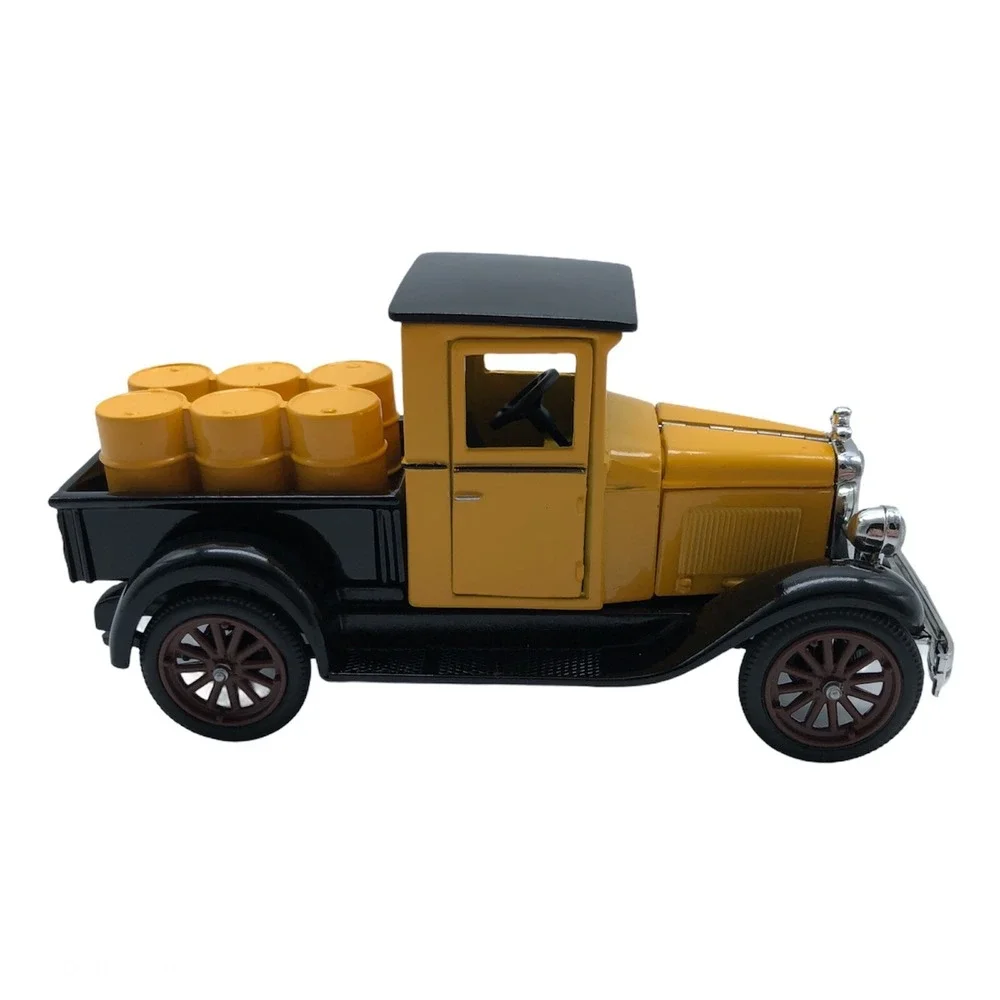 New Ray 1928 '28 Chevrolet Chevy 1/2 Ton Pick Up Truck Yellow Die Cast 1/32